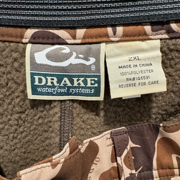 Waterfowl Drake jacket. Fleece inside - Picture 2 of 3